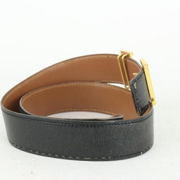 Hermès 32mm Reversible H Logo Belt Kit Black x Bro main image 7